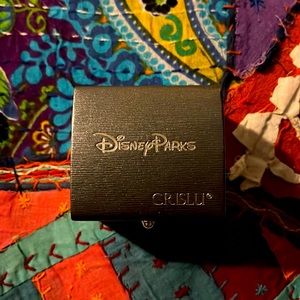 Mickey Mouse Sterling and Platinum Stud Earings